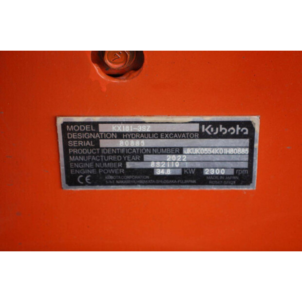 2022 KUBOTA KX161-3A-49163006