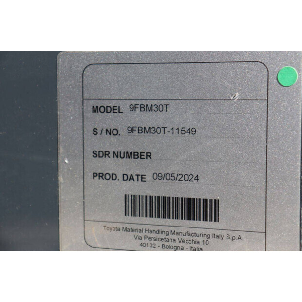 2024 Toyota 9FBM30T-49165112
