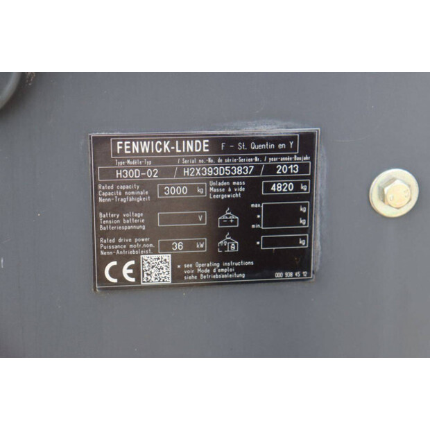 2013 Fenwick-Linde H30D-02-49165151