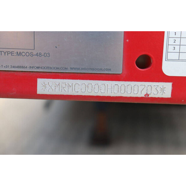 2017 Nooteboom MCOS-48-03-49165436