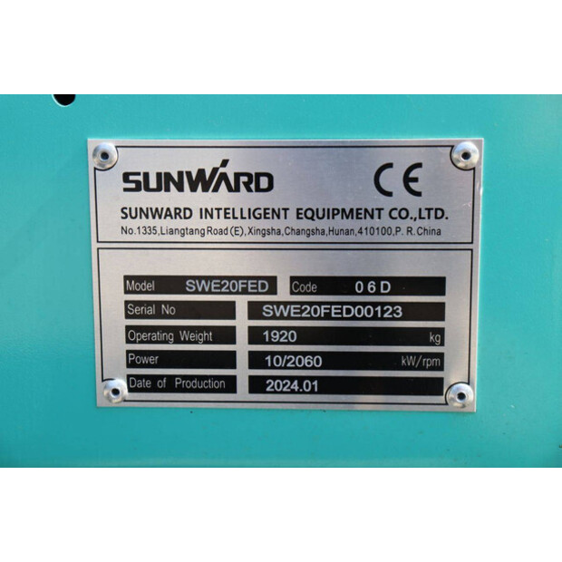 2024 Sunward SWE 20FED-49166437