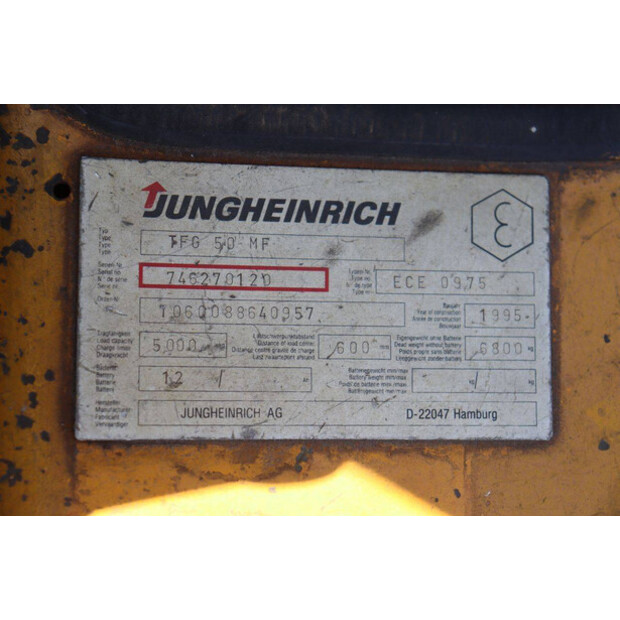 1995 Jungheinrich TFG 50 MF-49166621