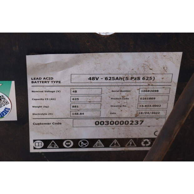 2012 Jungheinrich EFG 216K-49166689
