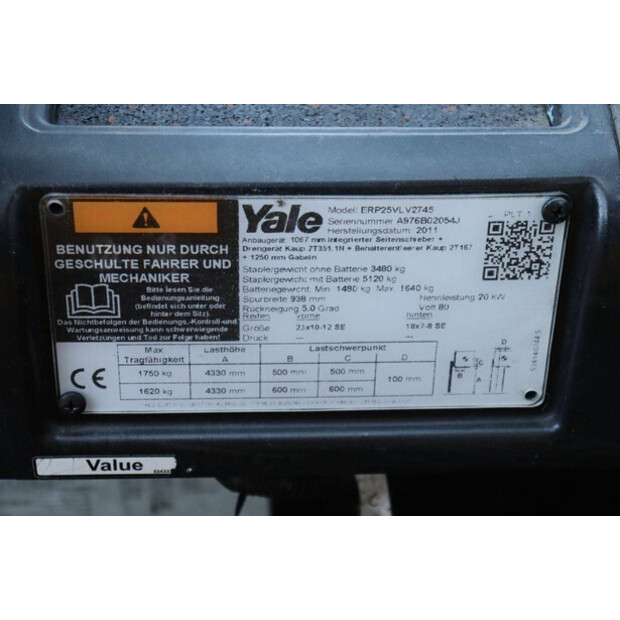 2011 Yale ERP25VL-49168273