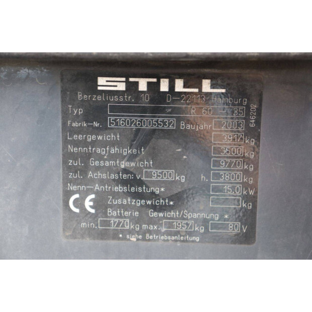 2003 Still R60-35-49168361