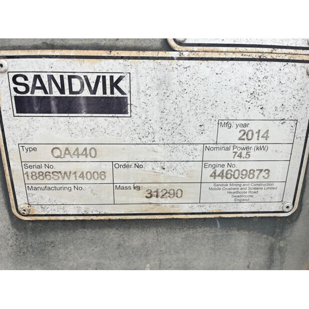 2014 Sandvik QA 440-49173472