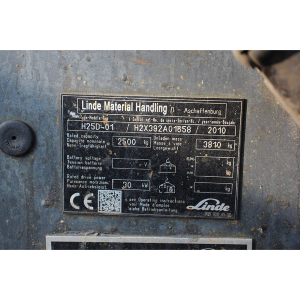2010 ليندي H25D-01-49173659