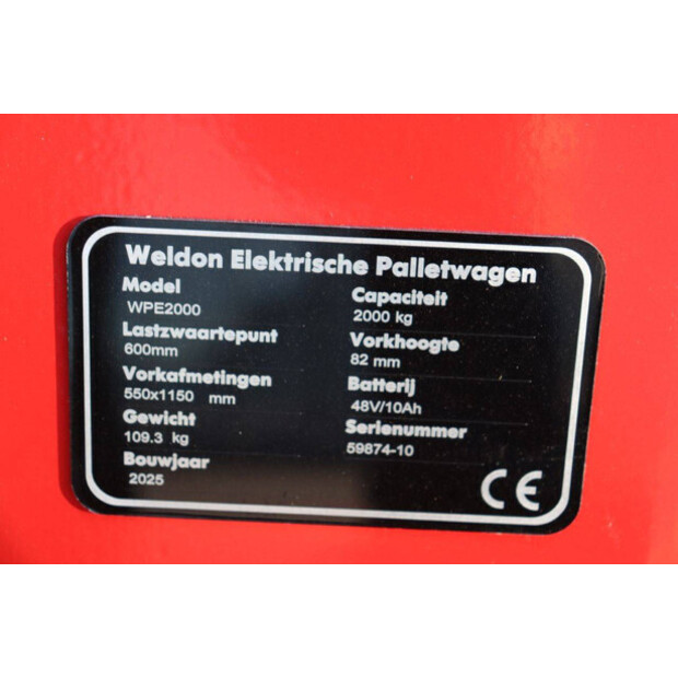 2025 Weldon WPE2000-49174740