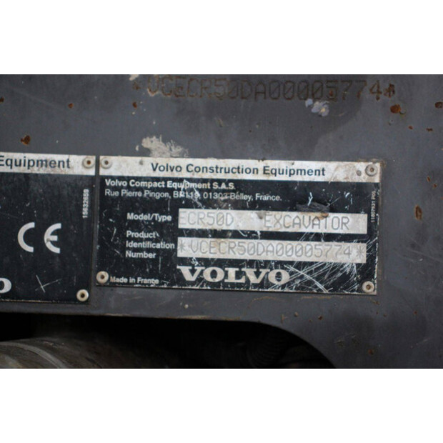 2016 Volvo ECR50D-49175011