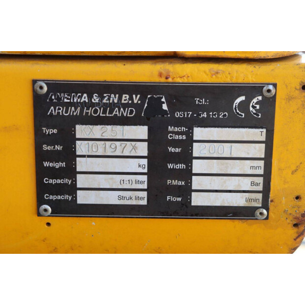 2001 KUBOTA KX251-49175167