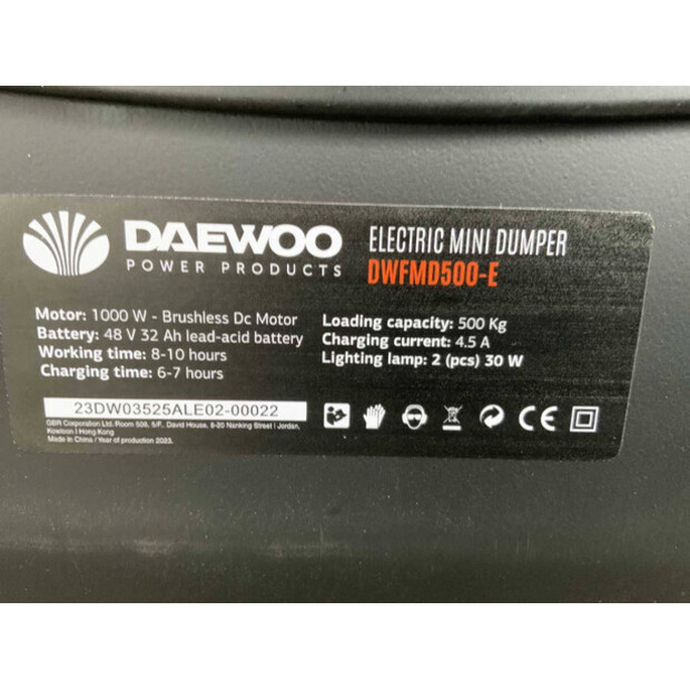 2025 Daewoo DWFMD500-E-49180761