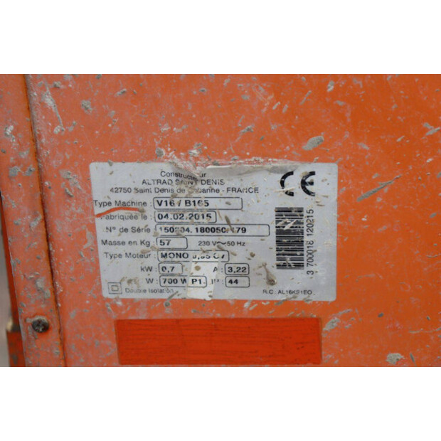 2015 Altrad V16/B165-49181326
