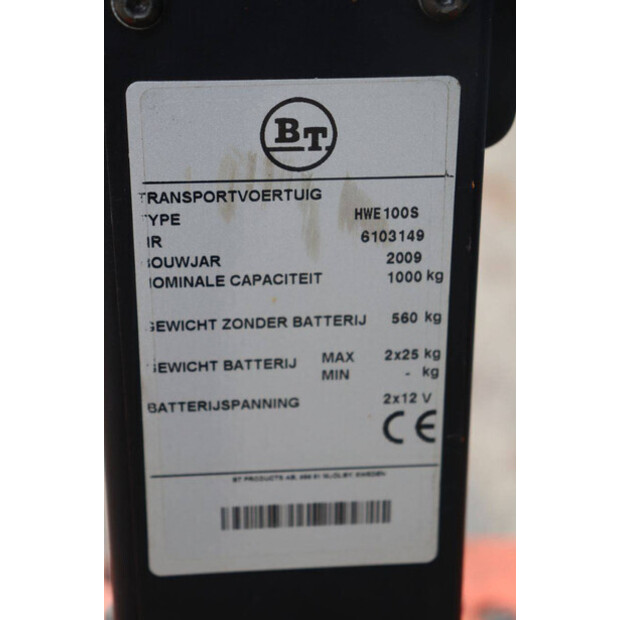 2009 BT HWE100S-49181827