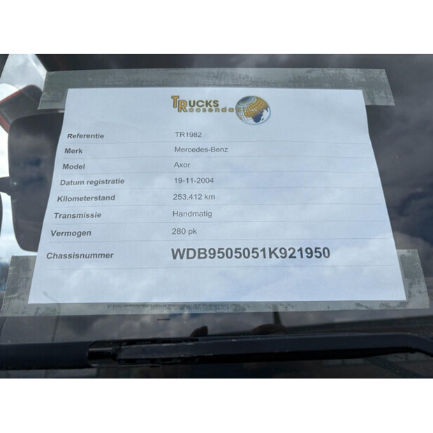 2004 Mercedes-Benz AXOR-49186656