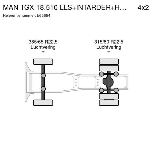 2022 مان TGX 18.510-49193329
