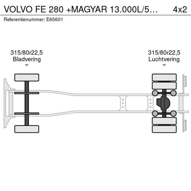 2014 Volvo FE 280-49193331