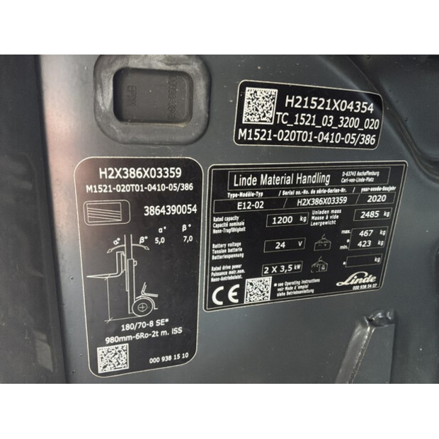2020 Linde E12-49205114