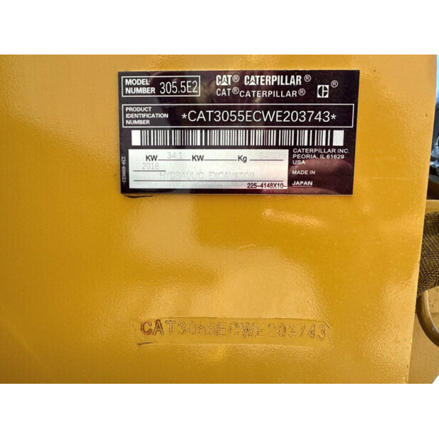 2018 Caterpillar 305.5E2-49212642