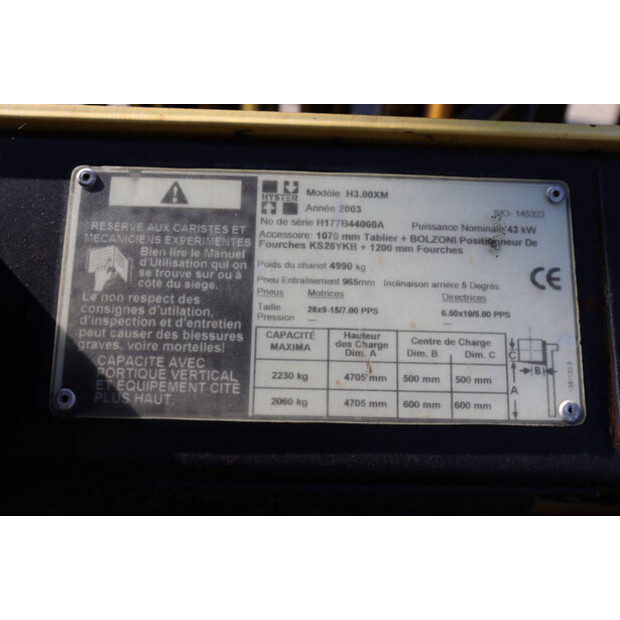 2003 Hyster H3.00XM-49215951