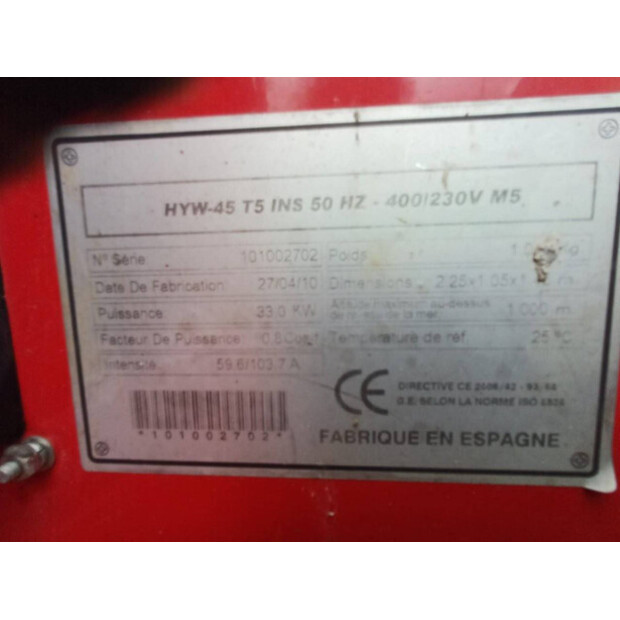 2010 Himoinsa HYW-45-49218090