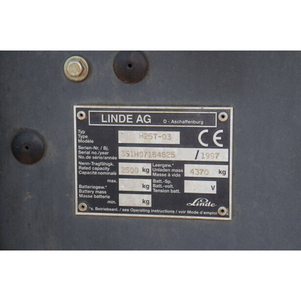 1997 Linde H25T-03-49223931