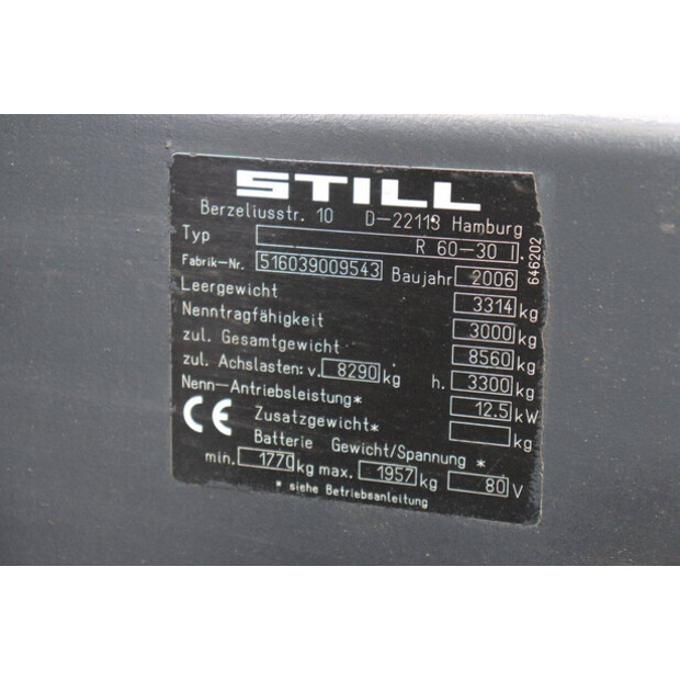 2006 Still R60-30-49226573