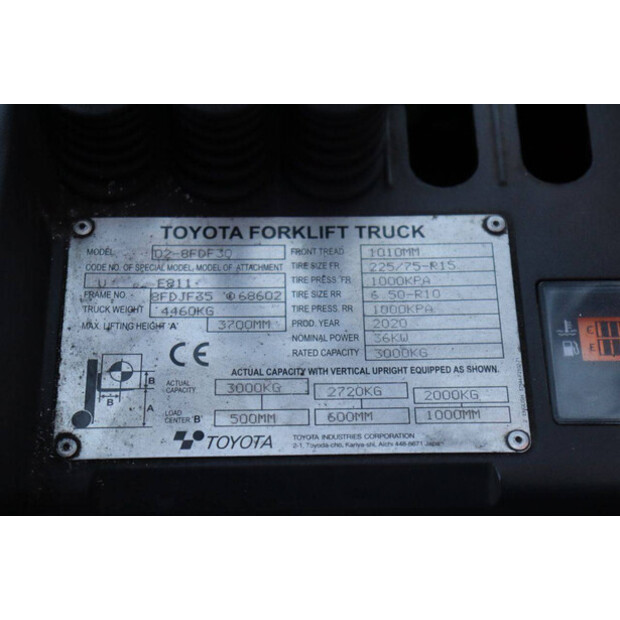 2020 Toyota 02-8FDF30-49227135