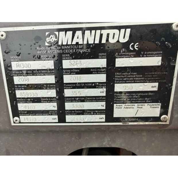 2018 مانيتو MI30D-49230453