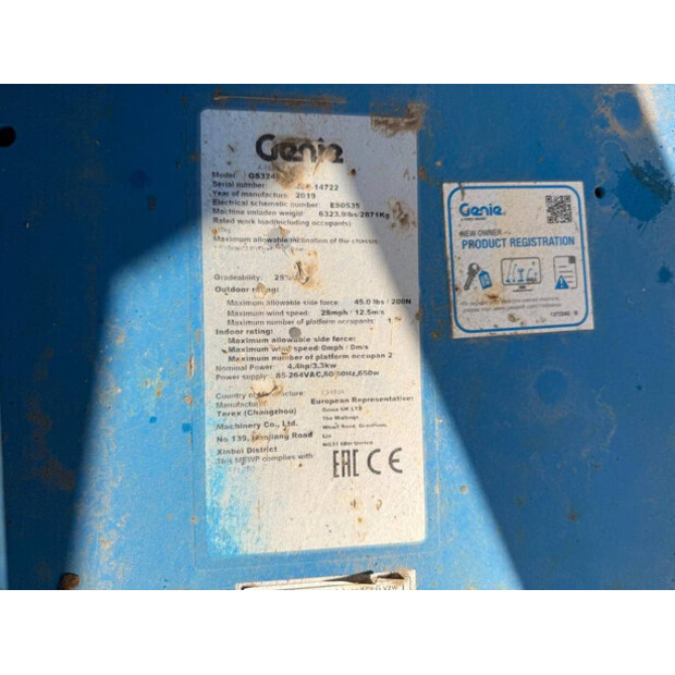 2019 Genie GS 3246-49230575