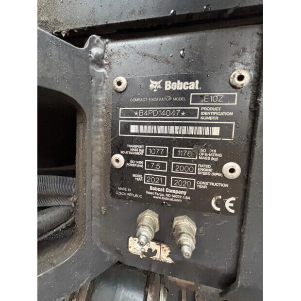 2020 BOBCAT E10Z-49239520