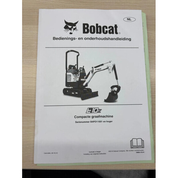 2020 BOBCAT E10Z-49239525