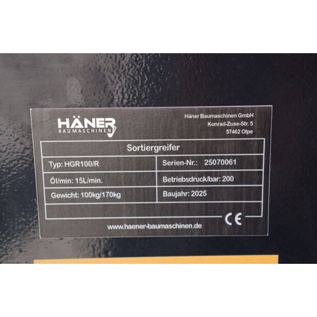 2025 Haner HGR100/R-49241796