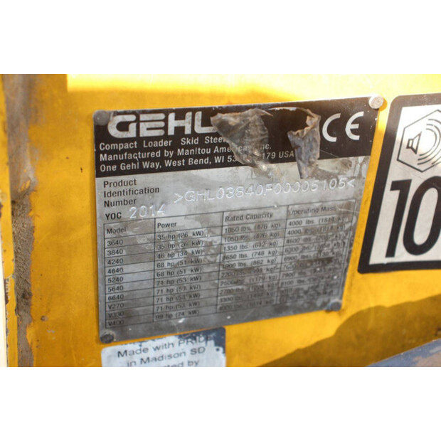 2014 Gehl 3840-49242831