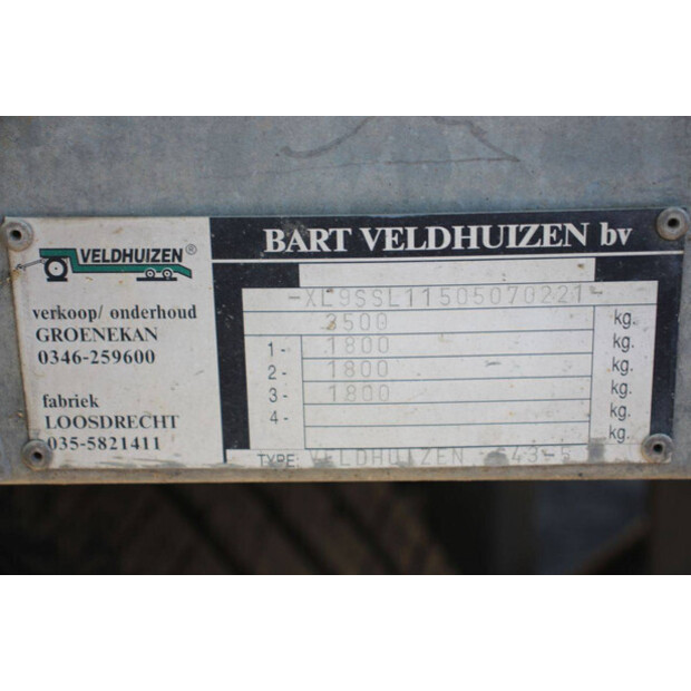 2002 VELDHUIZEN G43-5-49242892