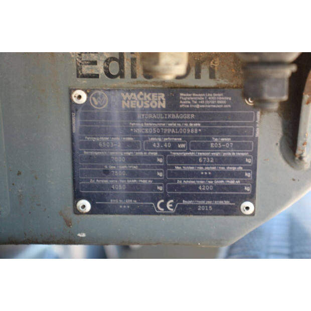 2015 Neuson 6503-49243038