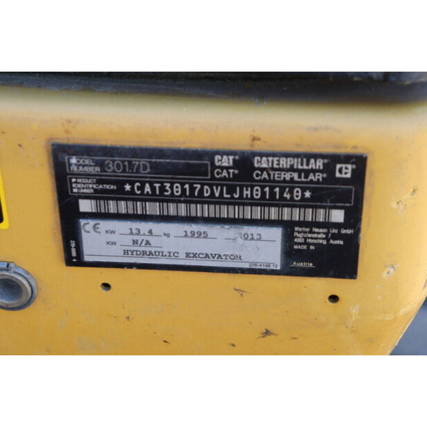 2013 Caterpillar 301-7D-49243080