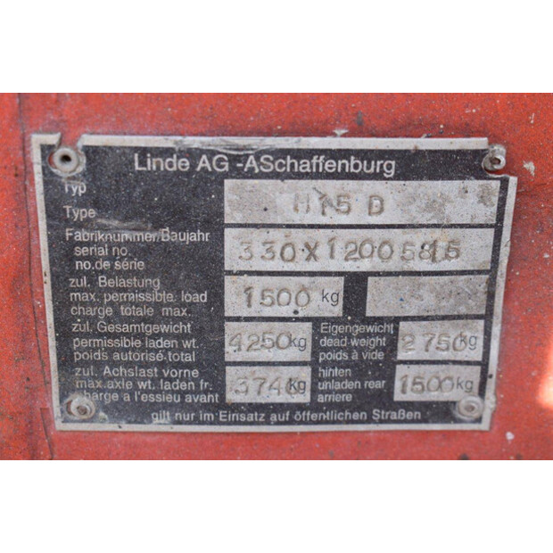 Linde H15D-49243435