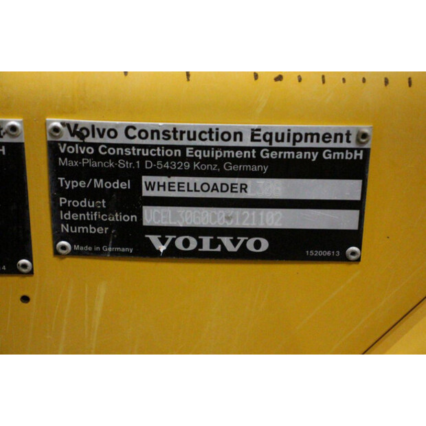 2016 Volvo L30G-49244769