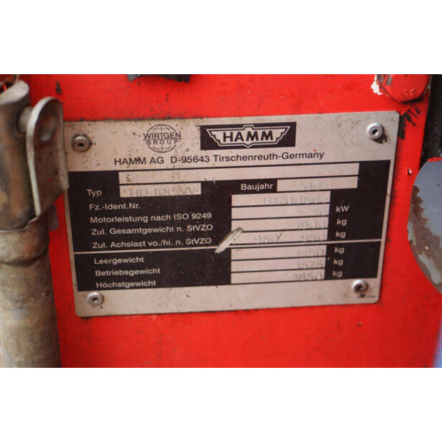 2007 HAMM HD10C-VV-49246640