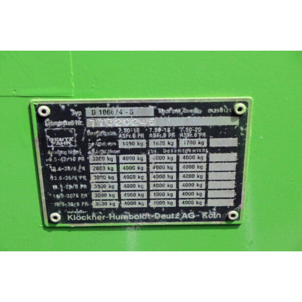 1985 Deutz Fahr DX 3.30-49246739