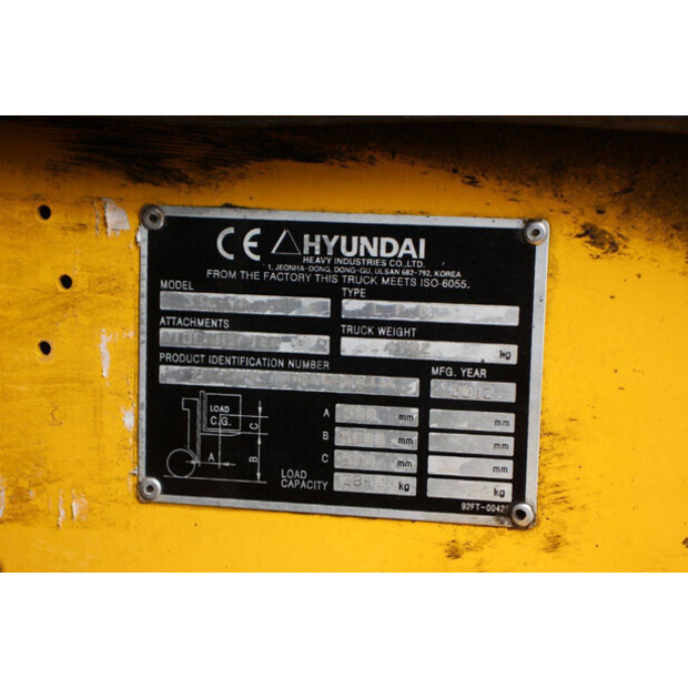 2012 Hyundai 33L-7A-49247464