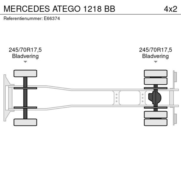 2008 Mercedes-Benz ATEGO 1218-49260176