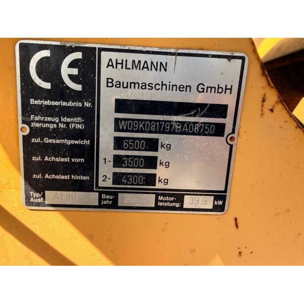 2007 Ahlmann AL80-49269970