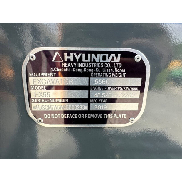 2019 هيونداي HX55-49274893