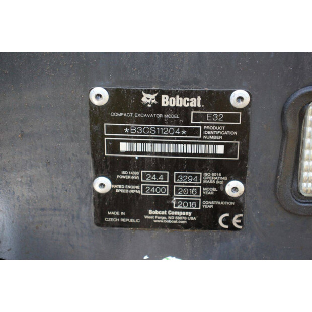 2016 BOBCAT E32-49276648