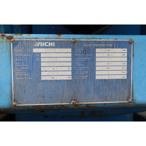 2009 Aichi SP18A-49289920