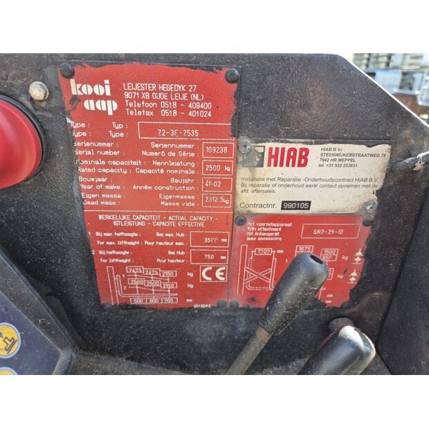 2002 Kooiaap Z2-3F-2535-49299951