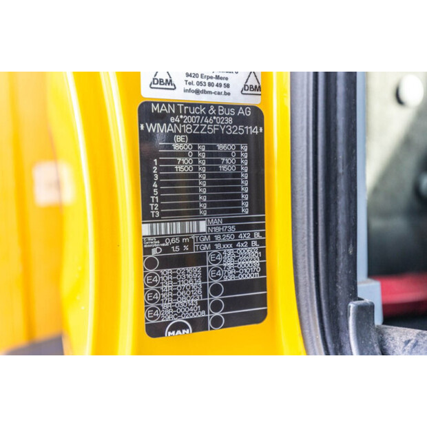 2015 MAN TGM 18.250-49300622