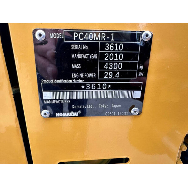 2010 كوماتسو PC40MR-1-49301936