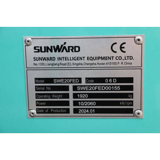 2024 Sunward SWE20FED-49303343